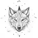 Tête de loup mi réel mi origami  Roulette casino (1-)15-08-19(-7) Arme de poing (Glock)  Bouteille de Whisky (Knappogue  tattoo design idea