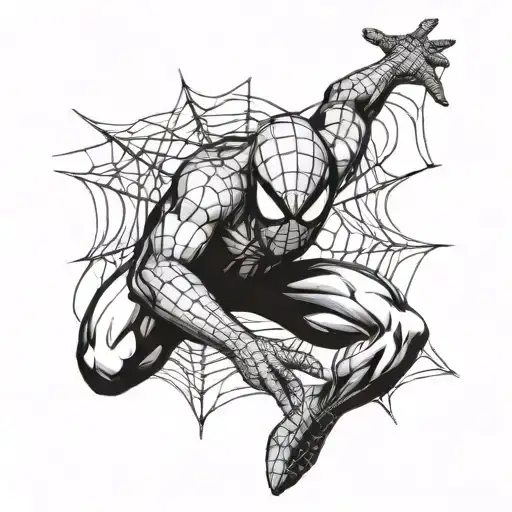 Spider-Man tattoo design idea