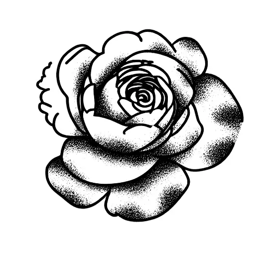 ranunculus flowers with travel and 4 items tattoo design idea