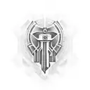 spanner tattoo design idea