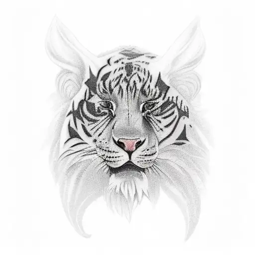 hunting scene tattoo design idea