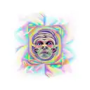 Psychological labyrinth tattoo design idea