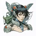ghost in the shell tattoo design idea