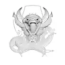 seaman tattoo design idea