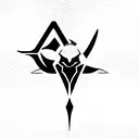 Assassin's creed logo tattoo design idea
