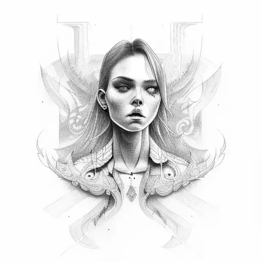Christian with depression tattoo design idea