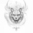 Christian with depression tattoo design idea