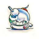 dragon ball z vs Pokémon tattoo design idea