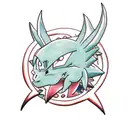 dragon ball z vs Pokémon tattoo design idea