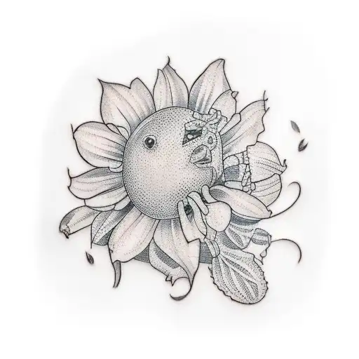 farmer’s market tattoo design idea