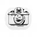camera  tattoo design idea