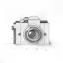 camera  tattoo design idea