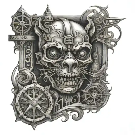 Boston tattoo design idea