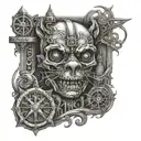 Boston tattoo design idea