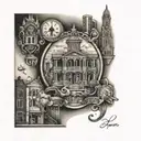 Boston tattoo design idea