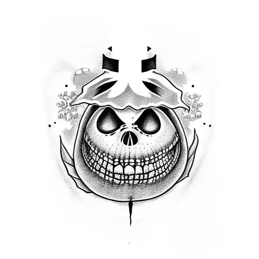 the nightmare before christmas  tattoo design idea