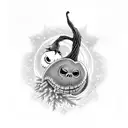 the nightmare before christmas  tattoo design idea