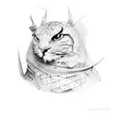 track and field  tattoo design idea