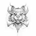 bts tattoo design idea