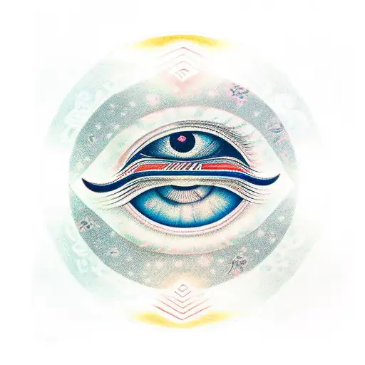 All Seeing Eye tattoo design idea