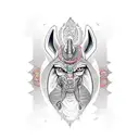 Anubis tattoo design idea