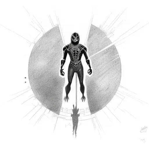 miles morales leap of faith  tattoo design idea