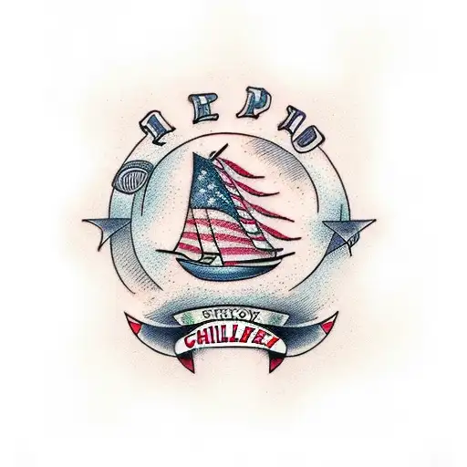 sleeping chili tattoo design idea