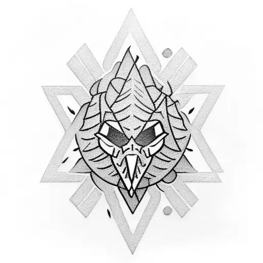 pinecone grenade top tattoo design idea