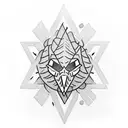 pinecone grenade top tattoo design idea