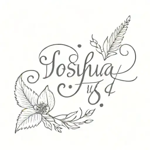 Joshua 1:9 tattoo design idea