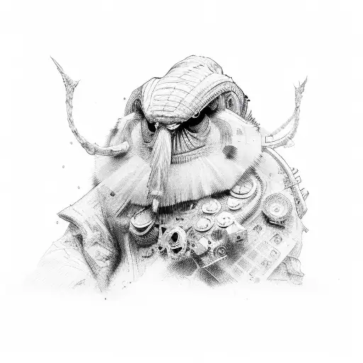 hustle tattoo design idea