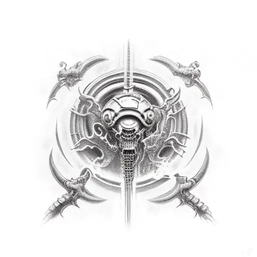 Bethesda doom eternal tattoo design idea