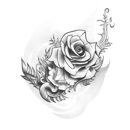 nothing is permanent tattoo design idea