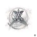 mass effect reaper tattoo design idea