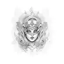 aphrodite tattoo design idea