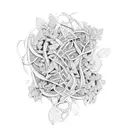 African tribal patterns intertwined with vines and flowers tattoo design idea