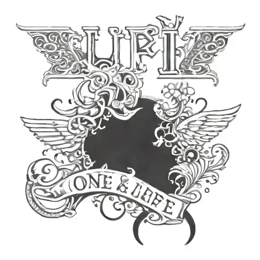 Olli: One Life, Live It (name) tattoo design idea