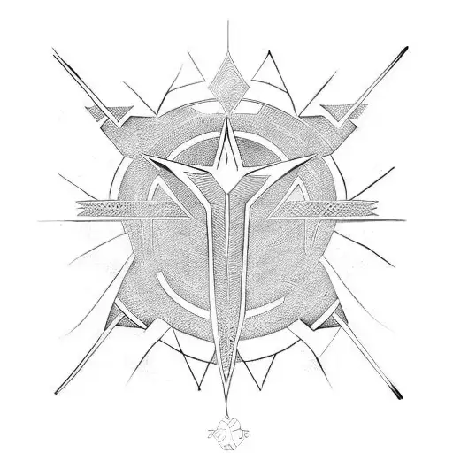 Ankh Symbol tattoo design idea