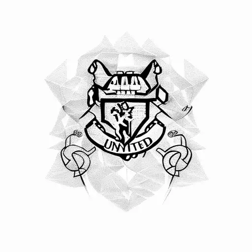 manchester united tattoo design idea