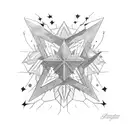 Austin Texas with star and bill longhorn tattoo design idea