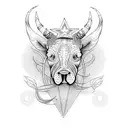 Austin Texas with star and bill longhorn tattoo design idea