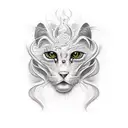 stormy night tattoo design idea