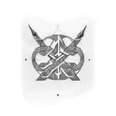 cruz  tattoo design idea