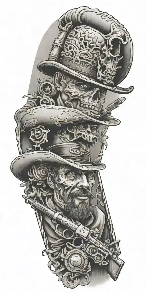 Gun Smoke tv show  Festus tattoo design idea