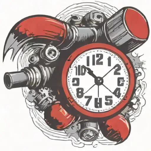 dynamite explosive with detonator bombs dropping tattoo design idea