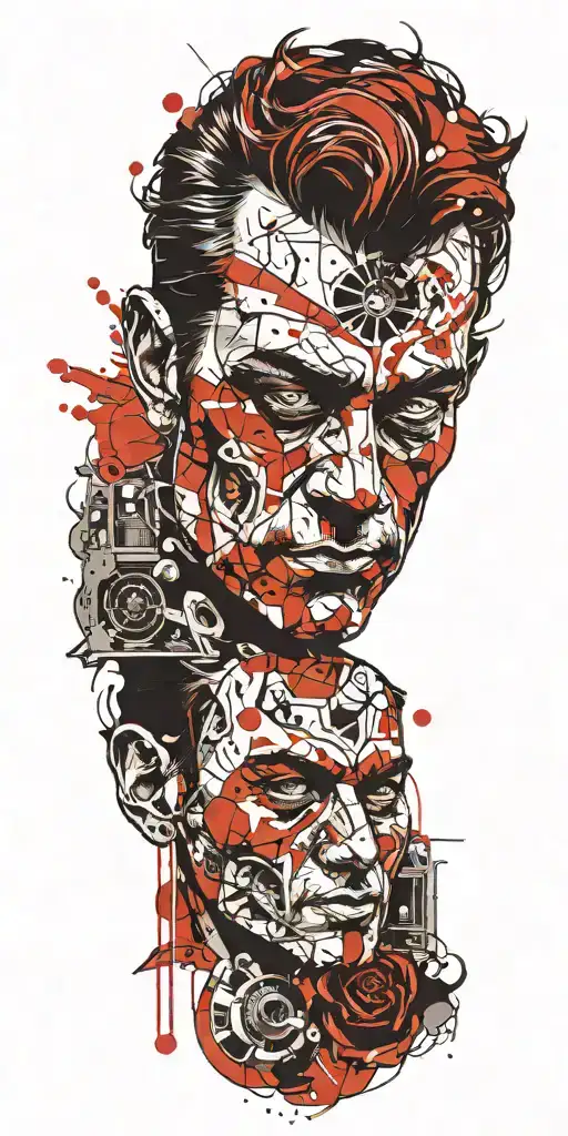 Gunsmoke television show character Faustus  tattoo design idea