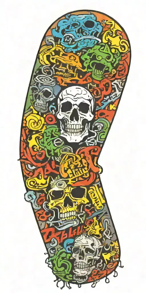 poor white trash treasure  tattoo design idea