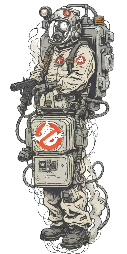 ghost busters  tattoo design idea