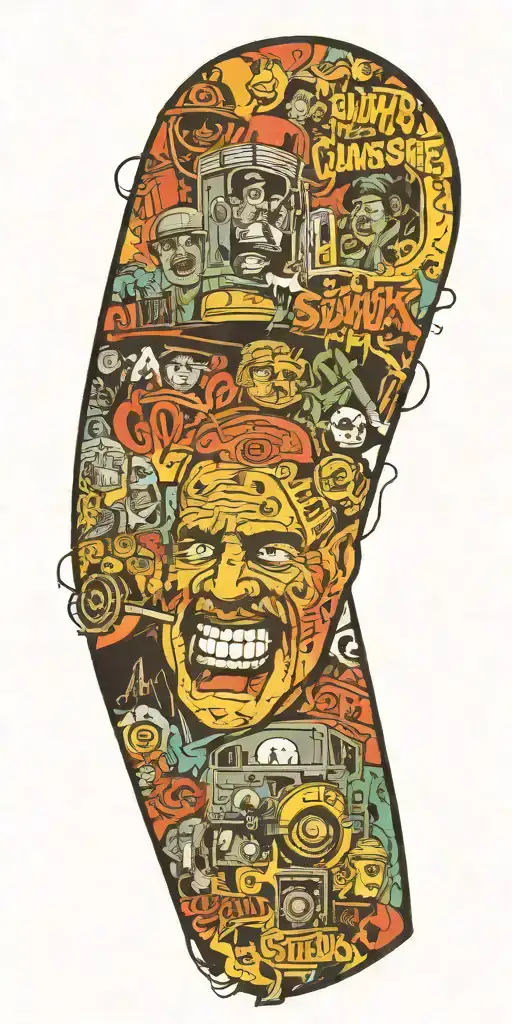 Gunsmoke television show  tattoo design idea