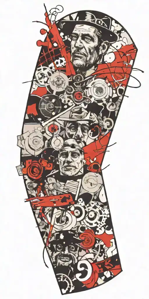 Gunsmoke television show Dodge city tattoo design idea